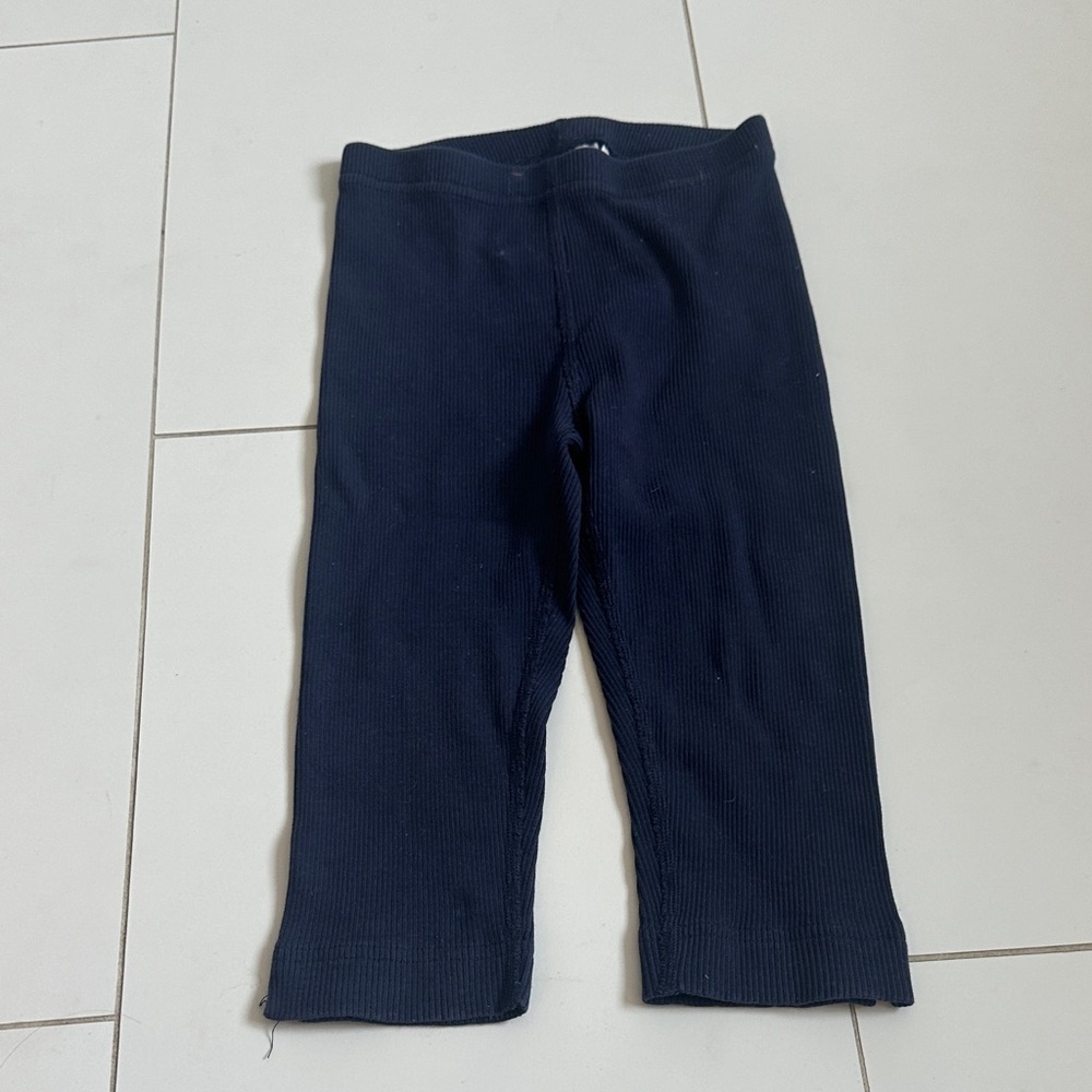 Hanna Andersson Navy Blue Kids Leggings 110